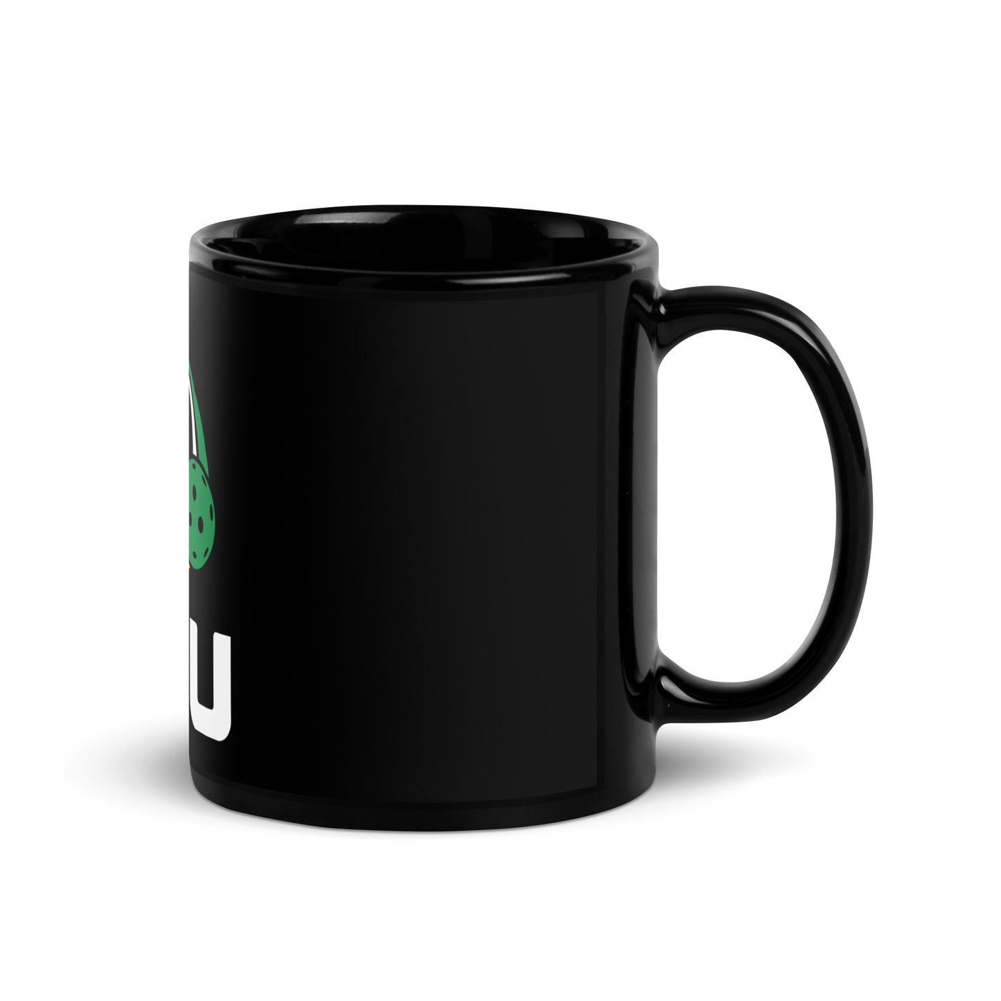 BPU Black Glossy Mug