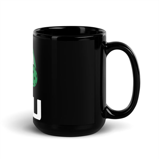 BPU Black Glossy Mug